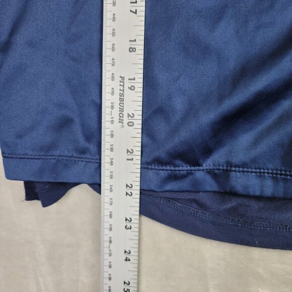 Tahari Navy Blue Button-Up Women's Pocket Top | Size S - Picture 5 of 7